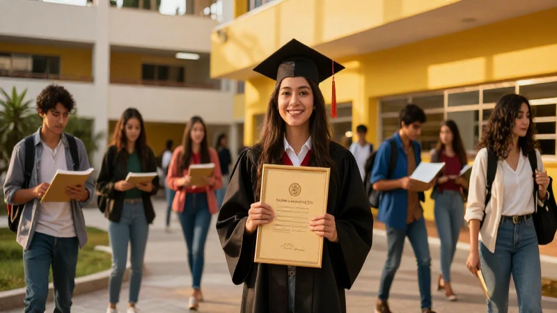 Jóvenes mexicanos graduados con estilo impactante