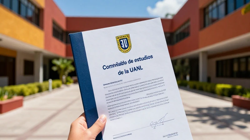 Costo y tiempo del comprobante UANL