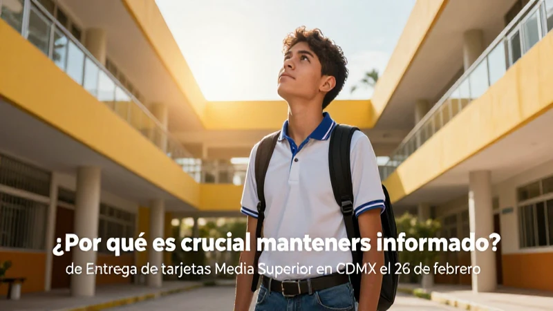 Información clave para entrega de tarjetas CDMX