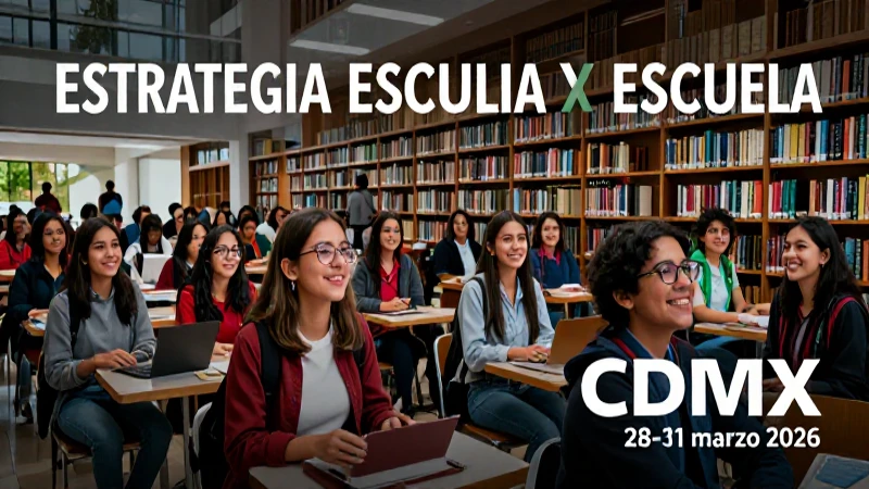Asiste con tu adulto a la Escuela x Escuela