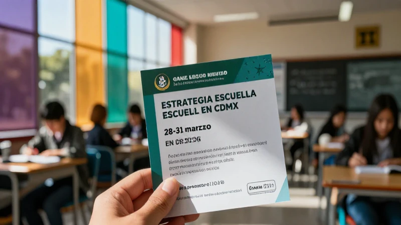 Entrega de tarjetas de Estrategia en CDMX