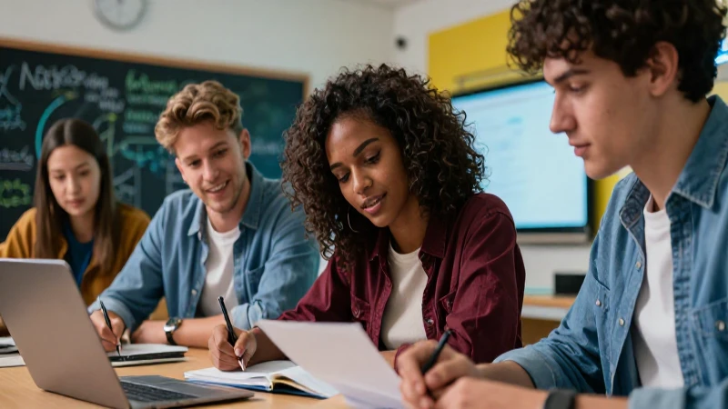 Estudio moderno, diversidad y éxito educativo