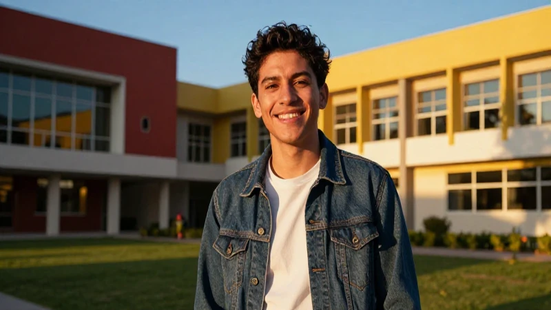 Joven académico mexicano triunfa bajo luz dorada