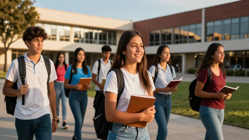 Estudiantes mexicanos exitosos en el campus universitario