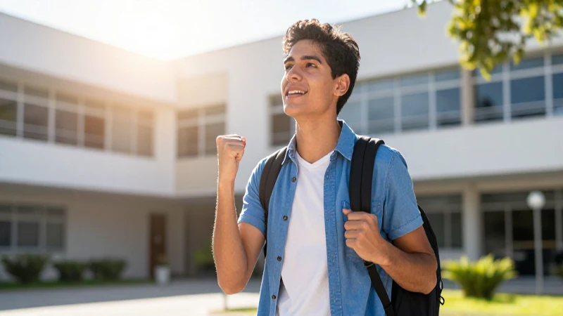 Joven estudiante mexicano triunfa en el campus