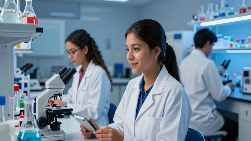 Estudiante mexicano triunfa en laboratorio moderno