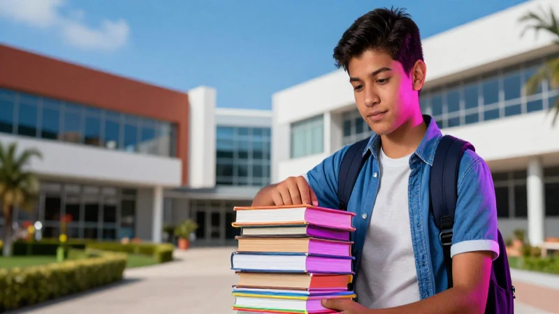 Estudiante mexicano exitoso con logros académicos destacados