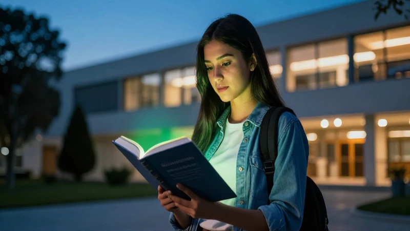 Estudiante mexicano estudia inglés en el extranjero