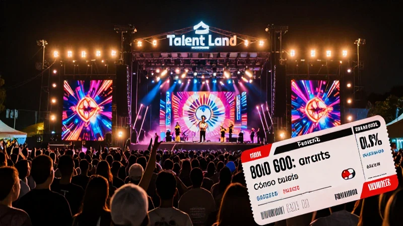 Obtén boletos gratis para Talent Land