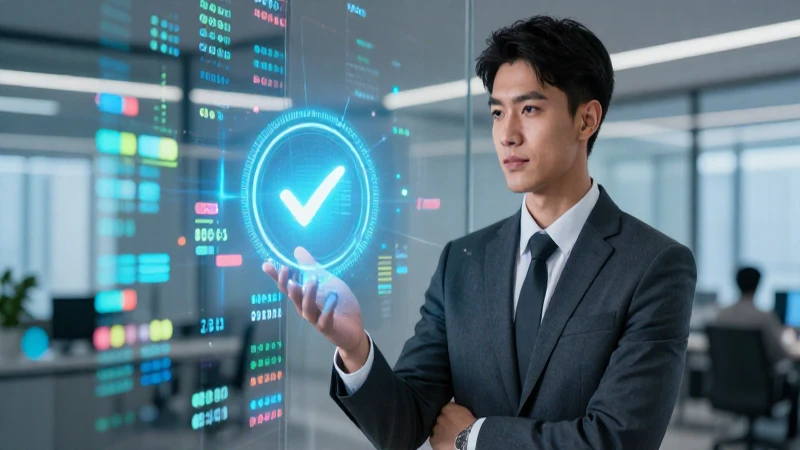 Joven profesional con oportunidades laborales digitales