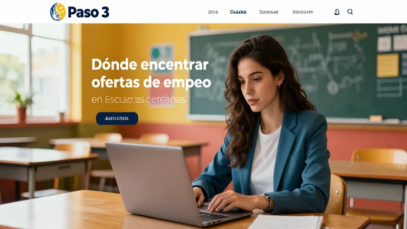 Busca ofertas en escuelas cercanas en tu entorno