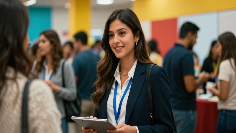 Joven mexicano triunfa en feria de empleo