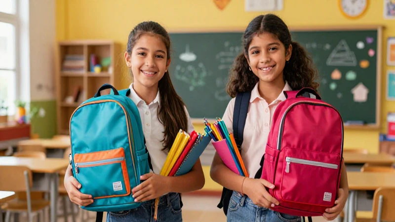 Busca útiles escolares en una tienda confiable