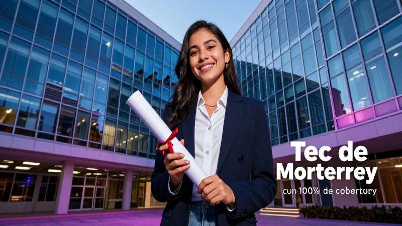 Obtener becas totales en Tec de Monterrey