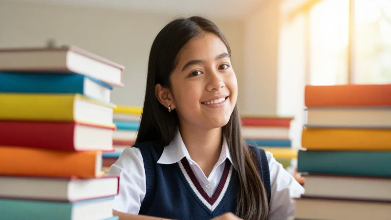 Joven mexicana inspiradora con futuro brillante