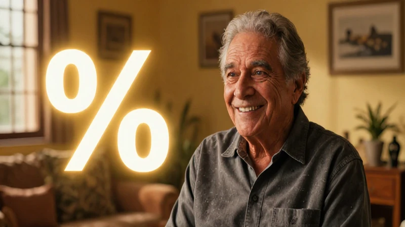 Senior mexicano sonriente con ahorro energético