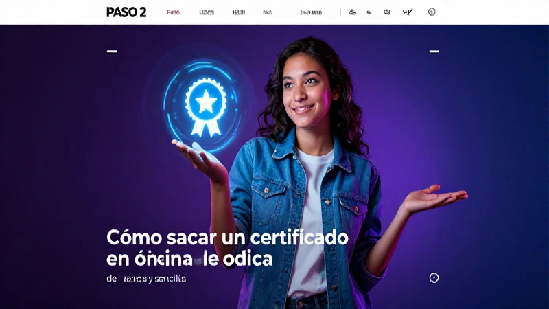 Selecciona el curso para tu certificado en línea