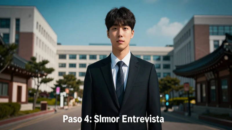 Preparación para beca en Corea del Sur