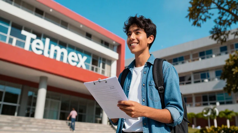 Busca una beca Telmex-Telcel en la universidad
