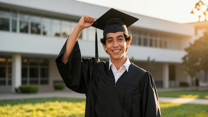 Estudiante mexicano triunfa con éxito académico