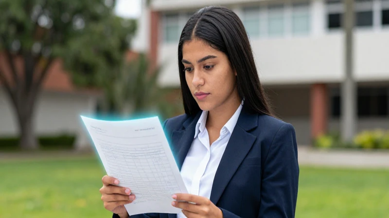 Cómo puedo obtener una beca para la titulación universitaria 4 Estudiante mexicana atraída por pergamino holográfico