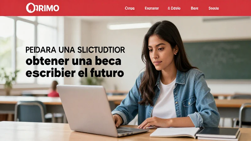 Determinación estudiantil logra beca