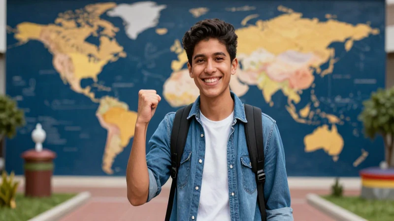 Triunfo de joven estudiante mexicano global