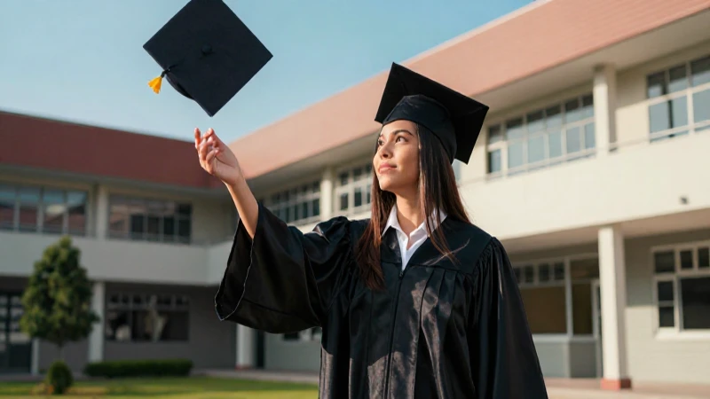 Estudiante mexicano se gradúa con estilo épico