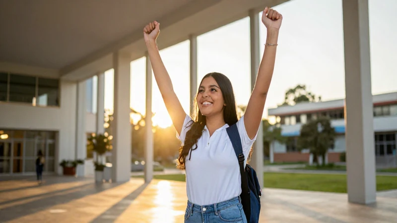 Estudiante mexicano triunfa con éxito educativo