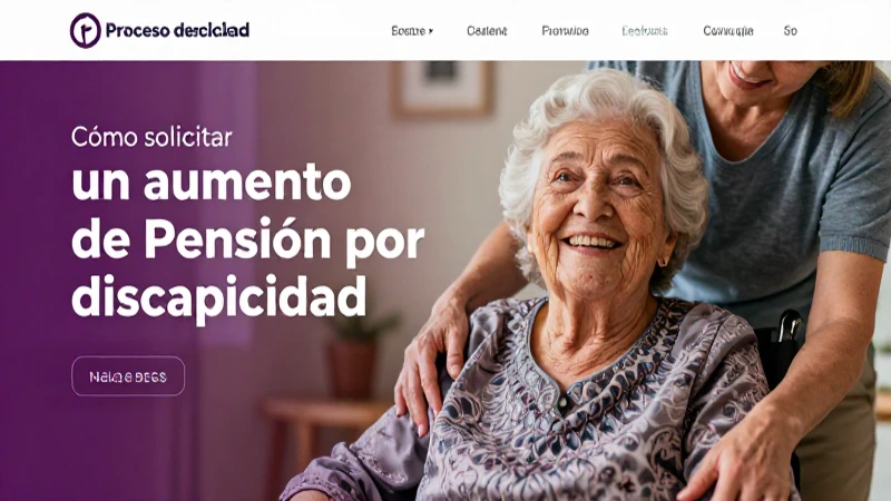 Foto profesional de una persona mayor pidiendo aumento de pensión