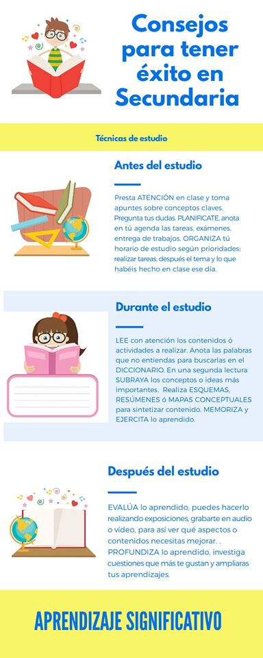 Consejos para tener éxito en la secundaria y aprovechar al máximo