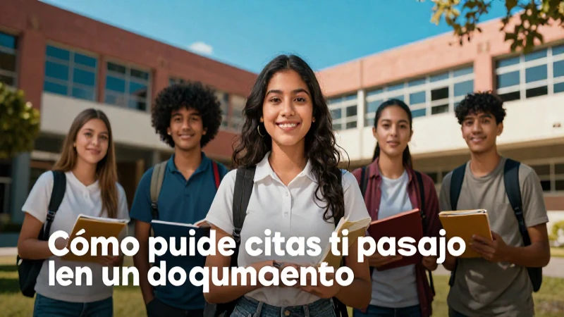Citas académicas y estilo universitario moderno