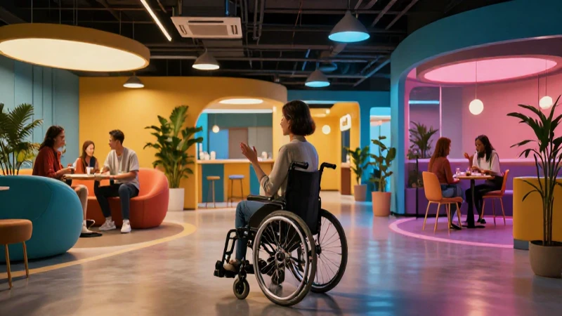 Cómo mejorar el bienestar de las personas con discapacidad 60 Inclusión y modernidad en un espacio accesible