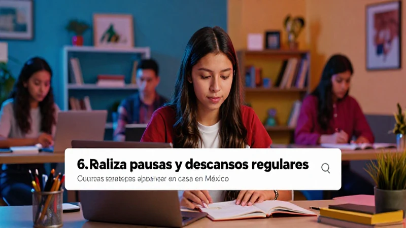 Estudiando en casa con éxito en México