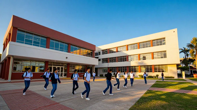 Éxito académico en campus moderno mexicano