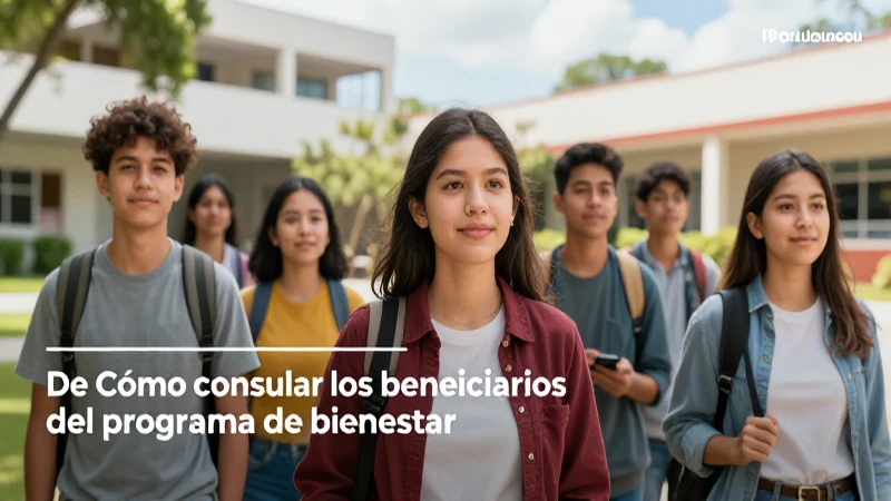 Requisitos y consulta del programa Bienestar