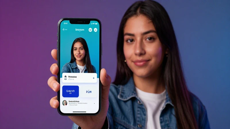 Estudiante mexicano moderno con interfaz digital vibrante