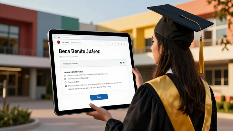 Consulta el estatus de tu beca Benito Juárez