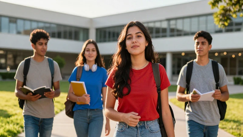 Estudiantes mexicanos triunfan en campus moderno y dorado
