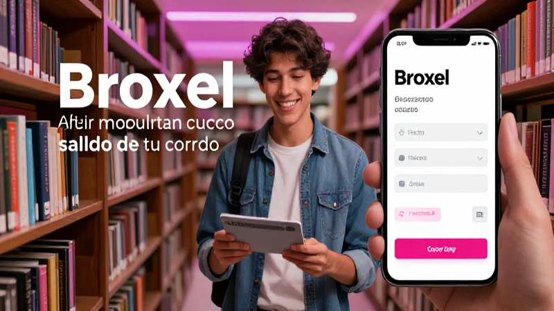 Consulta tu saldo Broxel iniciando sesión