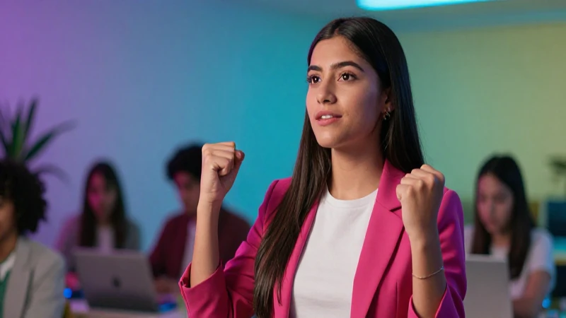Estudiante mexicana triunfa con éxito y oportunidades