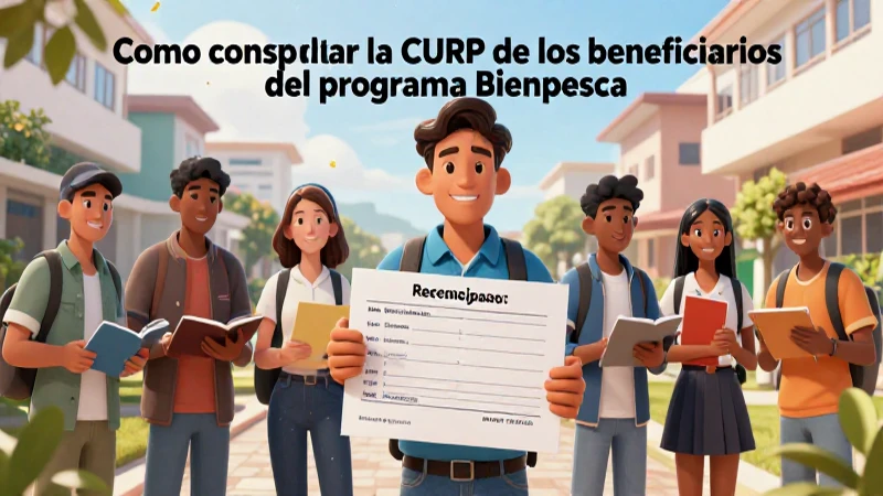 Consulta la CURP de los beneficiarios de Bienpesca