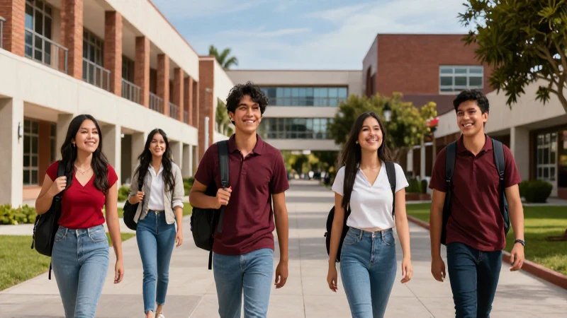 Dónde puedo consultar la lista de entrega de tarjetas bienestar 65 Estudiantes mexicanos sonrientes en un campus moderno