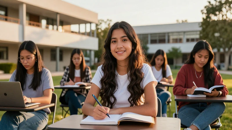 Cómo puedo consultar los depósitos de mi tarjeta Bienestar 3 Estudiante mexicano sonriendo en campus bajo luz dorada