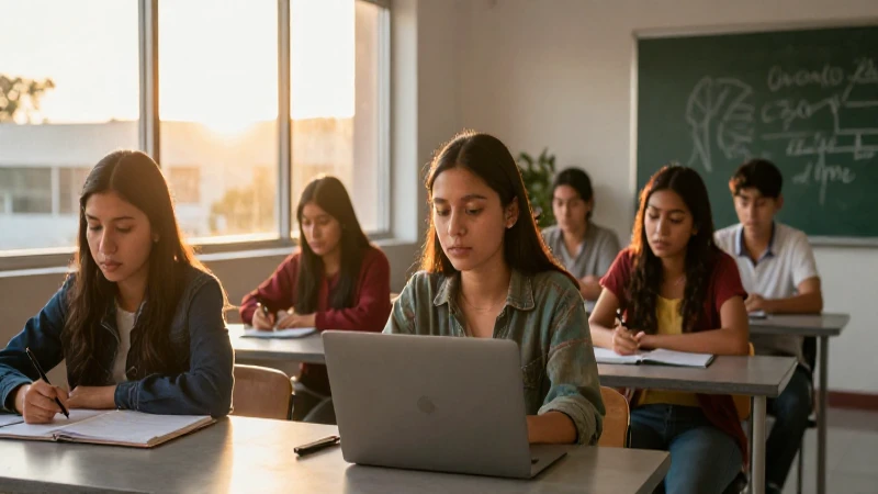 Estudiante mexicano triunfa en campus moderno