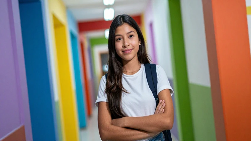 Confianza y éxito para joven estudiante mexicano