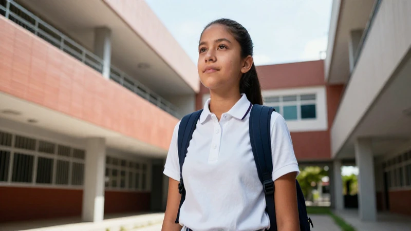 Cómo consultar las calificaciones de la SEP en secundaria 84 Estudiante mexicano optimista en arquitectura moderna