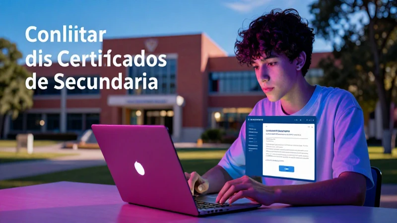 Consulta tu certificado de preparatoria en línea
