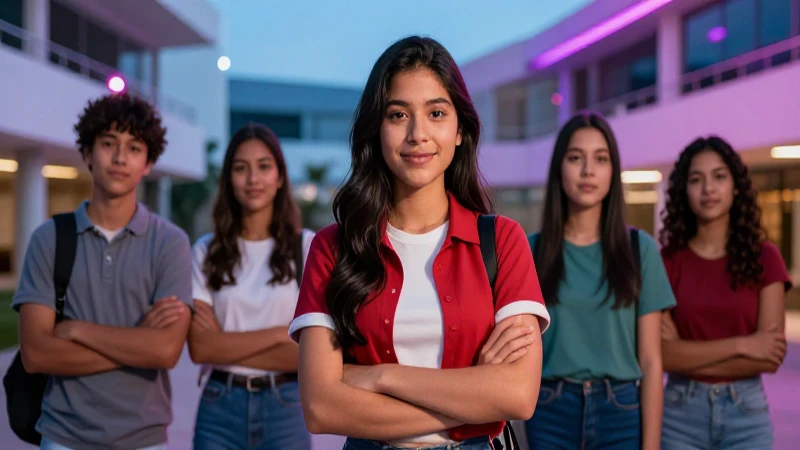 Jóvenes mexicanos triunfan en el campus moderno