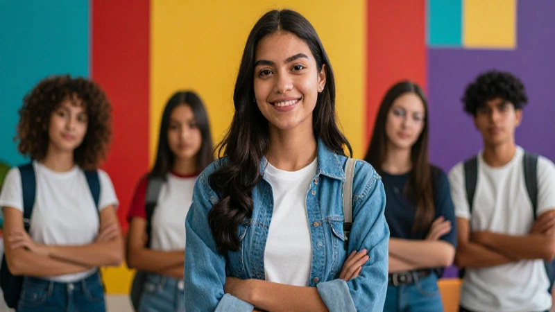 Joven mexicano triunfa en campus moderno vibrante